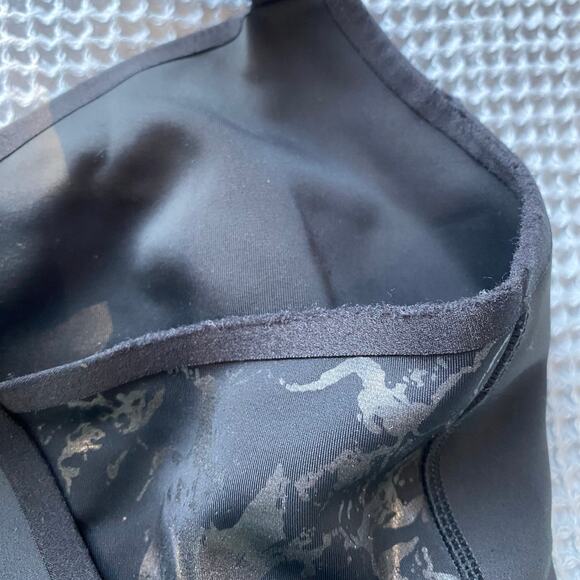 Shefit Flex Sports Bra Black and Silver Medium Impact Bra Size 3 Luxe - Picture 7 of 9